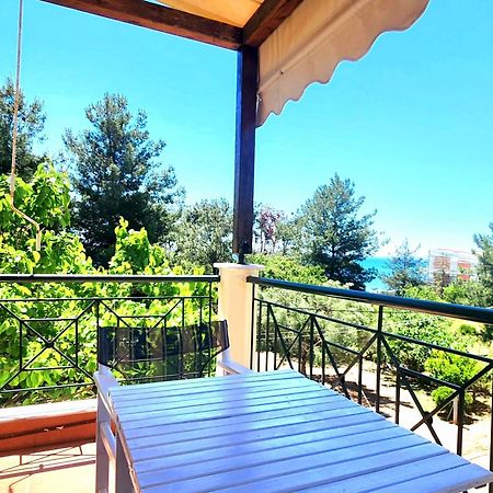 Kalyves Polygyrou Pine Beach Holiday Home 2 Bedrooms 50 Meters To The Beach מראה חיצוני תמונה