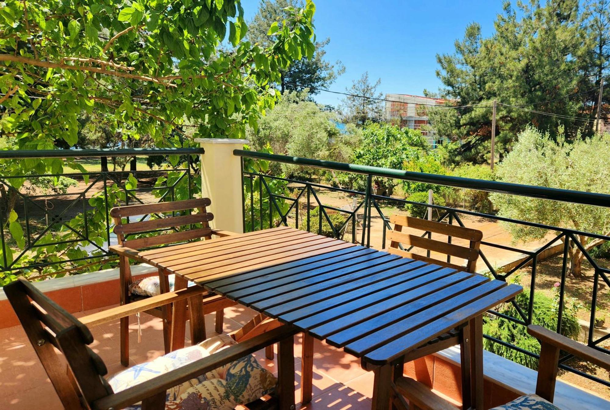 Kalyves Polygyrou Pine Beach Holiday Home 2 Bedrooms 50 Meters To The Beach מראה חיצוני תמונה